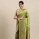 PARROT GREEN__Royal Rajgharana Sarees